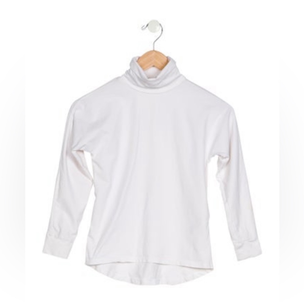Burberry Kids Long Sleeve Turtleneck Shirt